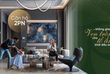 Tiện ích nội khu A&T Sài Gòn Riverside với hồ bơi tràn bờ, công viên ven sông